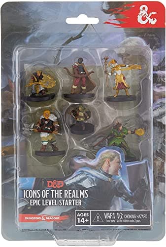Image of WizKids Dungeons and Dragons Icons of the Realms, Epic Level Starter, DnD miniatures