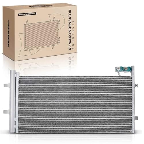 Image of Frankberg AC Condenser Compatible with Q3 8UB 8UG 1.4L 2.0L 2.5L 2013-2018 Replace# CN4918PFC