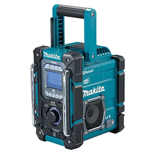 Image of Makita DMR301 DAB/DAB+ Job Site Radio with Bluetooth – Batteries and Charger Not Included