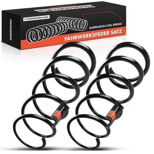 Image of Frankberg 2x Coil Spring Front axle Compatible with SX4 2006-2021 Sedici 2006-2014 Replace# 71768308
