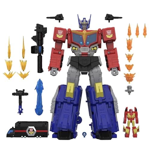 Image of Transformers Age of the Primes Titan Class The Thirteen Star Optimus Prime Action Figure