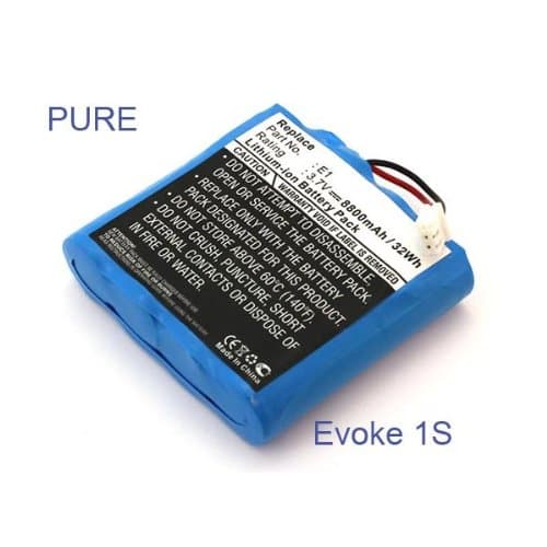 Image of battery for Pure Evoke-1S (ChargePak E1)