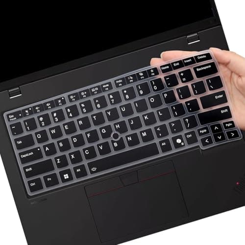 Image of Keyboard Cover for 2026 2025 2024 Lenovo Thinkpad L14 P14s Gen7/Gen 6/Gen 5 14", Thinkpad T14 T14s Gen 6/5 14", Thinkpad E14 Gen 7 14", US Layout (Not Fit T14 T14s L14 P14s Gen 4/3/2/1, E14 Gen 6/5/4)