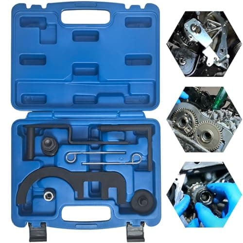 Image of ENNJING 9 Pcs Diesel Chain Engine Timing Set-Setting Locking Tools,Engine Camshaft Locking Tool kit Compatible with BMW N47/N47S/N57/N57S 2.0 3.0 chain drive engines 2007-2012