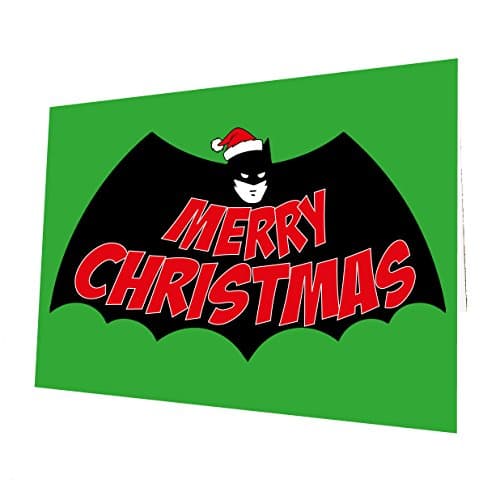 Image of Batman Inspired Christmas Card