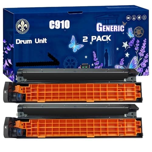 Image of C910 Drum Unit Compatible for Okidata OKI C910D C930 C960 Printers, Black High Yield 20000 Pages Printer Accessories (2 Pack Black)