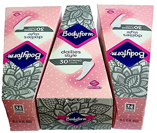Image of Pack of 3 x Bodyform Dailies Style String Liners 30