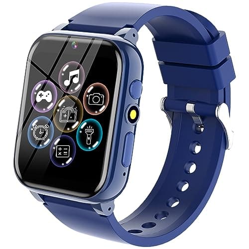 Image of YEDASAH Kids Smart Watch Boys, Smart Watch for Kids with 26 Games, 1.69HD Touchscreen, Learn Card, Step Counter, Audiobook, Camera Music, Alarm Clock, Educational Toy for 4-12Y Birthday Gifts