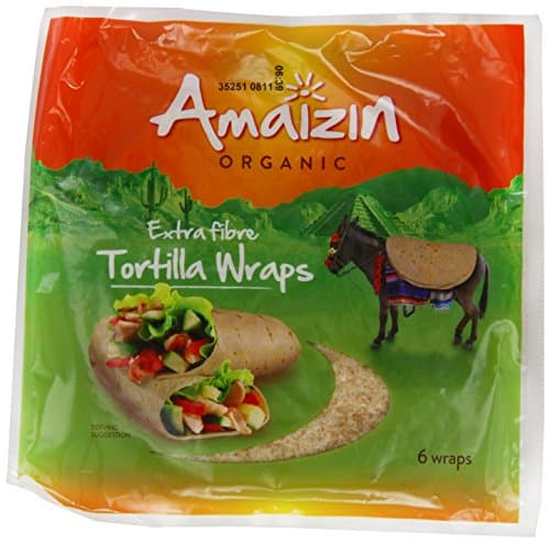 Image of Amaizin Tortilla Wraps Extra Fibre 240 g (Pack of 4)