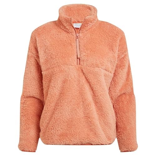Image of Craghoppers Womens/Ladies Bron Half Zip Fleece Top (16 UK) (Clay)
