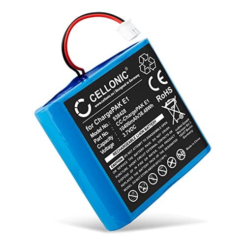 Image of CELLONIC 1x Battery for Radio Compatible with PURE Verona, One Flow, Sensia, ChargePAK E1 - (10400mAh, 3.7V)