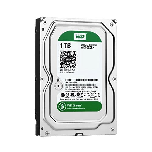 Image of Western Digital Caviar Green 1TB 3.5 Inch 1000 GB Serial ATA III Hard Drive (3.5 Inch, 1000 GB, 7200 RPM)