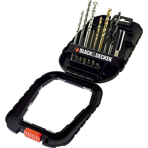 Image of BLACK+DECKER B/DA7186 Titanium Drilling and Screwdriver Bit Accessory Set - 16 Piece