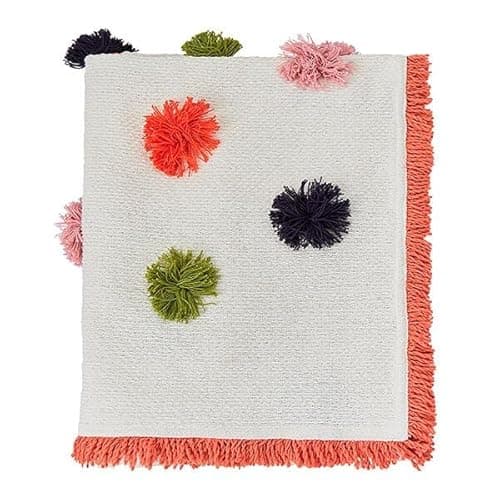 Image of Joules Early Riser 130cm x 170cm Throw Multi Coloured