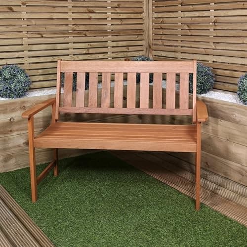Image of Samuel ALEXANDER Cartmel 2 Seater Outdoor Wooden Garden Patio Bench