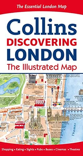 Image of Discovering London Illustrated Map