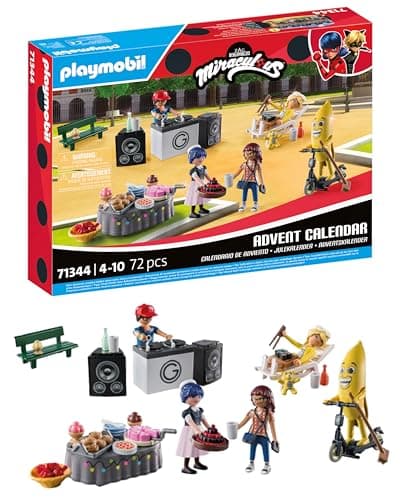 Image of Playmobil 71344 Advent Calendar: Miraculous: Picnic in Paris