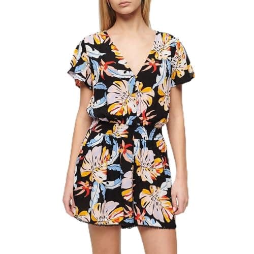 Image of Superdry Beach Playsuit Short Sleeve Short Dress XS, multicoloured, XS