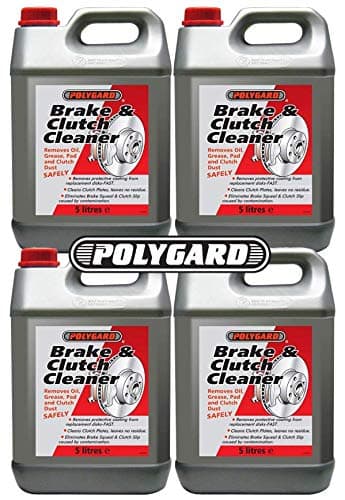 Image of Polygard NMIS12200C x4 Workshop Brake and Clutch/Maintenance Cleaner, 5L Volume