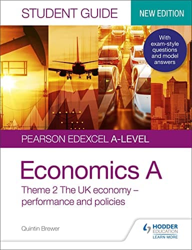 Image of Pearson Edexcel A-level Economics A Student Guide: Theme 2 The UK economy – performance and policies