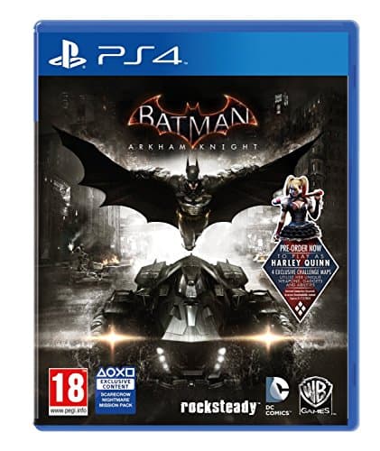 Image of BATMAN ARKHAM KNIGHT (PS4)-(INCLUDES HARLEY QUINN) PS4