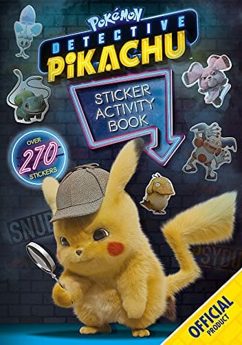 Image of Detective Pikachu Sticker Activity Book: Official Pokémon