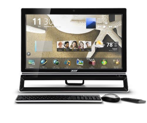 Image of Aspire Acer ZS600 23 inch Non Touch All-In-One Desktop PC (Intel Core i3 3330 2.8GHz Processor, 6GB RAM, 1TB HDD, DVDRW, LAN, WLAN, BT, Webcam, TV Tuner, Integrated Graphics, Windows 8)