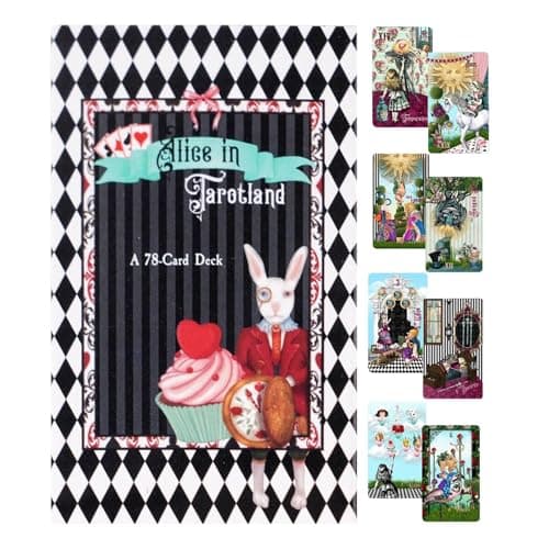 Image of Tarot Cards for Beginners - 78 Oracle Cards for Table and On the Way, Divination Deck, Oracle Cards for Adults, Women, Home, Travel Entertainment