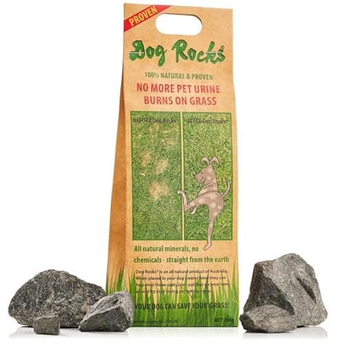Image of Dog Rocks - Urine Patch Preventer (200g) / Natural Dog Urine Neutraliser for Water Bowls, Grass Repair, Urine Burn Patch Repair