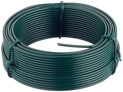 Image of Merriway BH05777, 2.0 mm x 20 Metre Green Plastic Coated Garden Wire