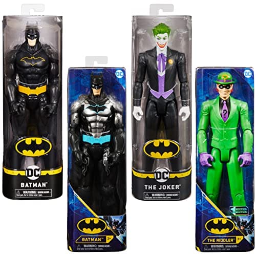 Image of DC Comics BATMAN 12-inch Action Figure, for Kids Aged 3 and up. Styles Vary.