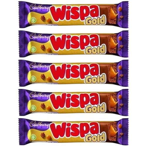 Image of Cadbury Wispa Gold pack of 5