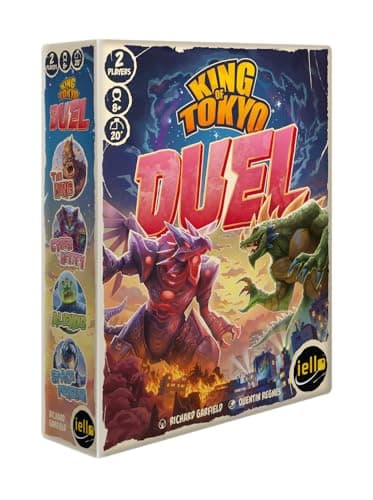 Image of Iello | King of Tokyo Duel | Family Game | Ages 8+ | 2 Players | 20 Minutes Playing Time