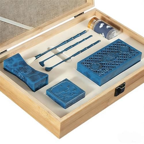 Image of Incense Making Kit, 9 Pcs DIY Incense Powder Burner Set with Spoon, Shovel, Brush for Meditation and Relaxation, Perfect Fragrance Accessories