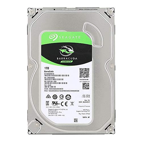 Image of Seagate ST1000DM010 Barracuda - Hard drive - 1 TB - internal - 3.5" - SATA 6Gb/s - 7200 rpm - buffer: 64 MB - (Components > Internal Hard Drives)