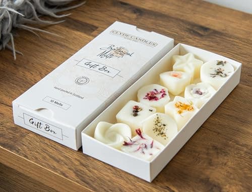 Image of Clyde Candles Botanical Wax Melts – Hand-Poured, Eco-Friendly Soy Wax Melts with Natural Botanicals, Long-Lasting Premium Fragrance – Gift Box of 10 Melts