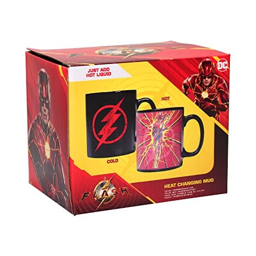 Image of The Flash Mug - Colour Change Heat Reveal - DC Comics - 400ml - Work Mug - Gift