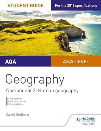 Image of AQA AS/A Level Geography Student Guide: Component 2: Human Geography