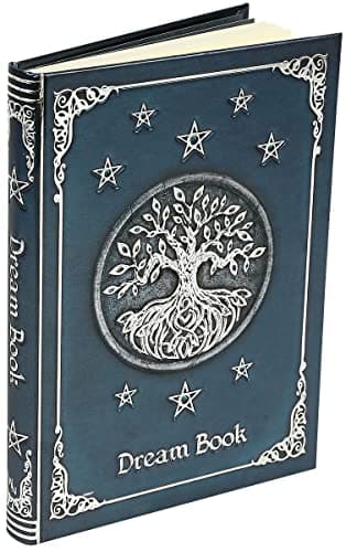 Image of Nemesis Now Dream Book Journal 17cm Blue, Coated, Wood Paper