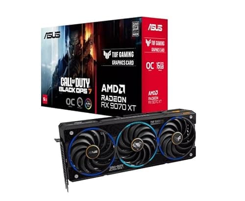 Image of ASUS Radeon RX 9070 XT TUF Gaming 16GB OC Graphics Card COD BO7 Special Edition