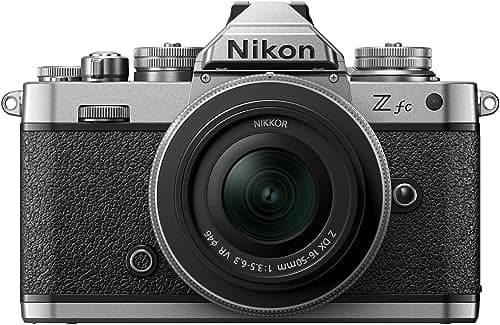 Image of Nikon Z fc with Wide-Angle Zoom Lens | Retro-Inspired Compact mirrorless Stills/Video Camera with 16-50mm Zoom Lens