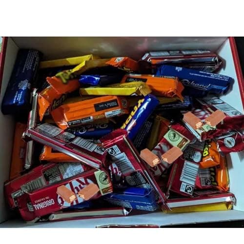 Image of The Big Biscuit Variety Chocolate Pack with Gift Box | Original, Dark, Blue Riband, Orange & Toffee Crisp Chocolate Biscuit Bars (20 Bars)