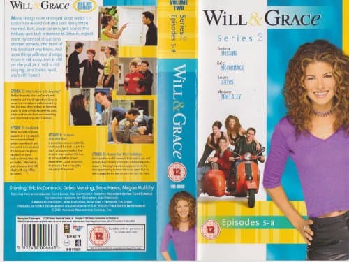 Image of Will And Grace: Season 2 - Episodes 5-8 [VHS]