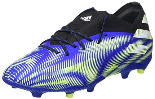 Image of adidas Nemeziz .1 FG Junior Football Boots Soccer Cleats (UK 11K US 11.5K EU 29, Blue Yellow Black FY0816)