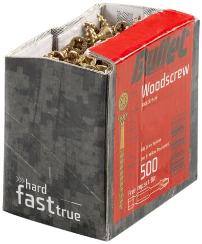 Image of Bullet 3.5 x 25mm Wood Screw (300 Pieces)