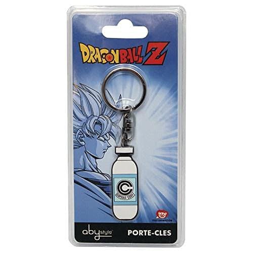 Image of ABYstyle - DRAGON BALL - Keyring "Capsule Corp"