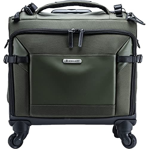 Image of Vanguard VEO Select 42T Pilot Style Roller Case/Shoulder Bag - Green