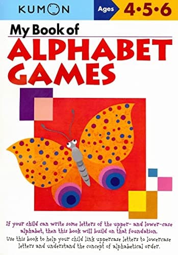 Image of My Book of Alphabet Games (Kumon Workbooks): Ages 4, 5, 6