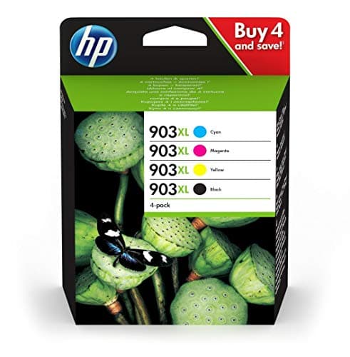 Image of HP 3HZ51AE 903XL High Yield Original Ink Cartridges, Black/Cyan/Magenta/Yellow, Multipack