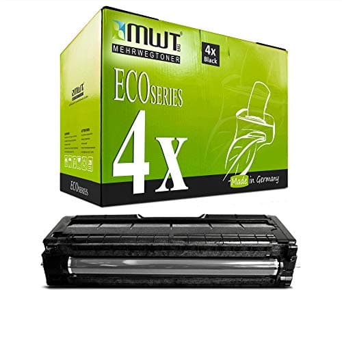 Image of 4x MWT Toner compatible for Ricoh Aficio SP C 252 wie 407716 Black Set Cartridges Printer Cartridges